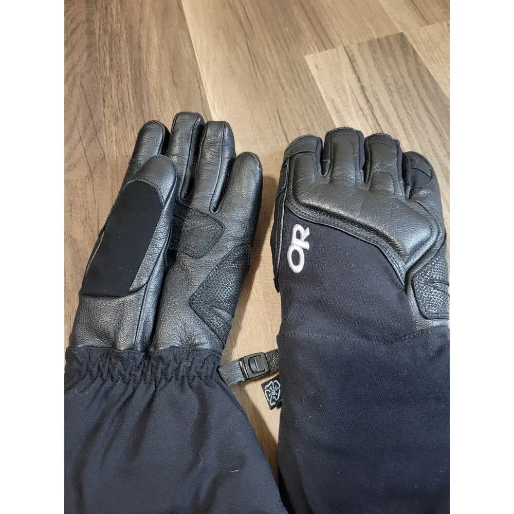 Outdoor Research 3-1 Snow Ski Winter Warm Black Women's Lined Gloves Size S
